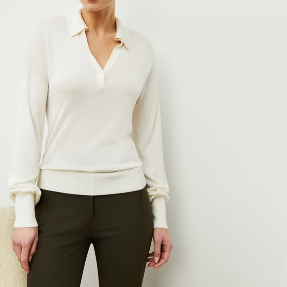 MM Lafleur Sweaters - M.M.LAFLEUR The Leo Pullover - Silk Jersey